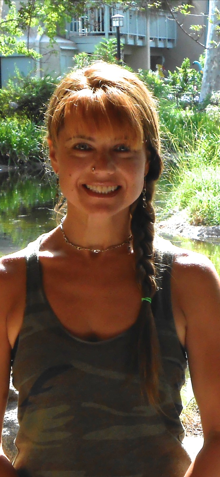 Alexis Eleniak-Radford, Authorized Scolio-Pilates practitioner in Los Angeles, California, smiling outdoors