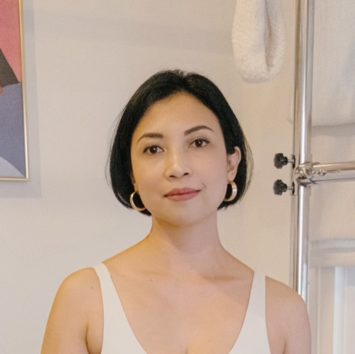 Alitia Marsaban, Authorized Scolio-Pilates practitioner in South Tangerang City, Banten, Indonesia, standing in a professional portrait