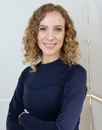 Sally Derbyshire, Authorized Scolio-Pilates practitioner in Sydney, Australia, professional portrait on white background
