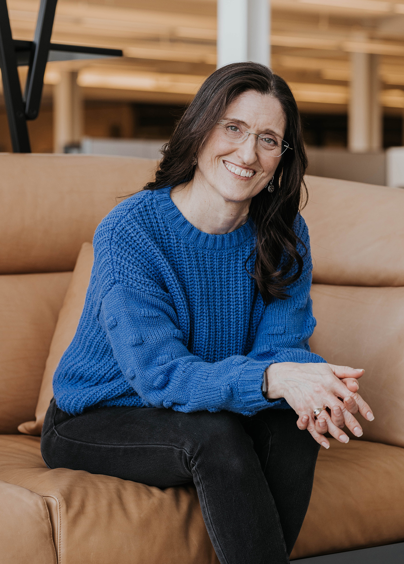 Teresa Bellinger, Authorized Scolio-Pilates practitioner in Holland, Michigan, professional portrait